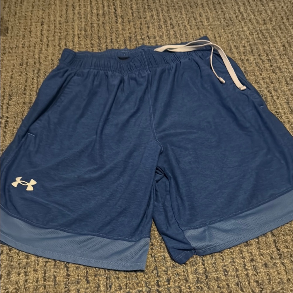 Under Armour Men's Navy Athletic Shorts